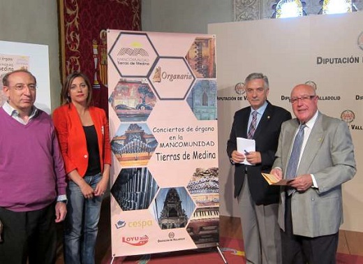 Medina del Campo (Valladolid) acoge mañana la apertura del VII Ciclo de conciertos de órgano en el marco de FeriArte